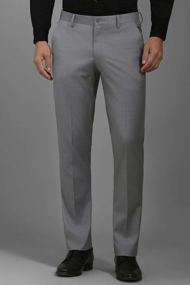 Textured-Blended-Fabric-Slim-Fit-Men-s-Formal-Wear-Trousers