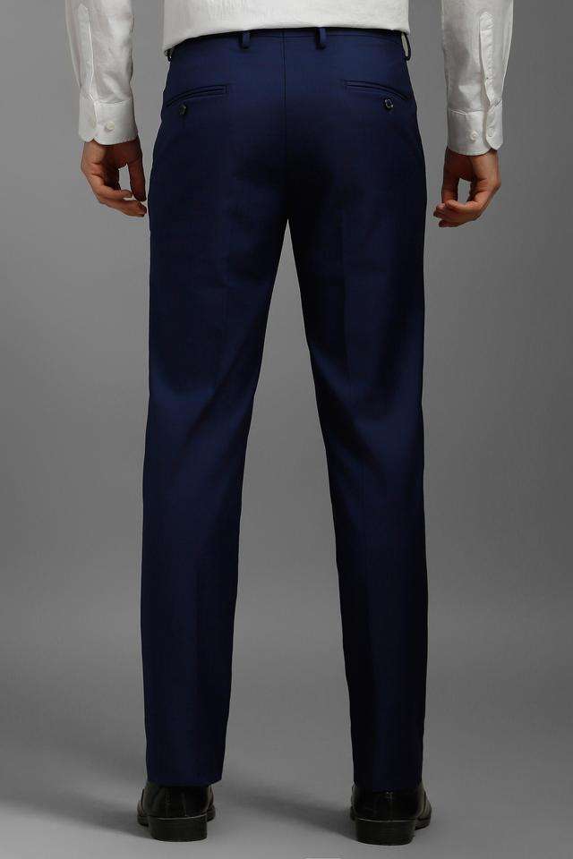 Textured-Polyester-Blend-Slim-Fit-Men-s-Formal-Wear-Trousers