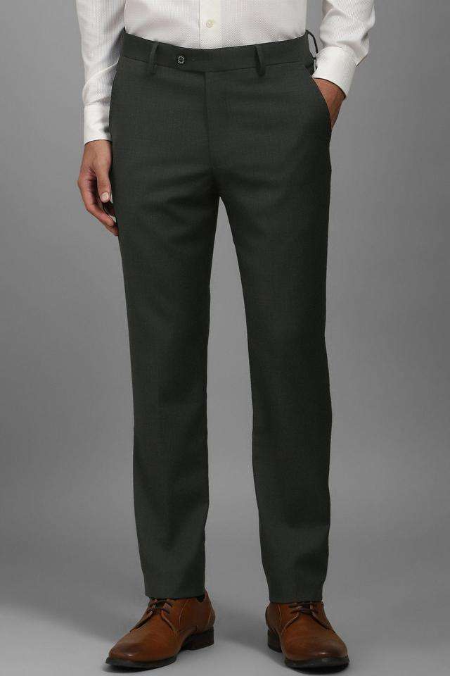 Textured-Blended-Fabric-Slim-Fit-Men-s-Formal-Wear-Trousers