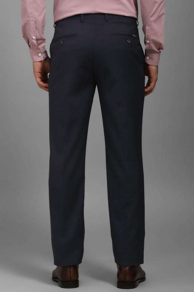Textured-Blended-Fabric-Slim-Fit-Men-s-Formal-Wear-Trousers