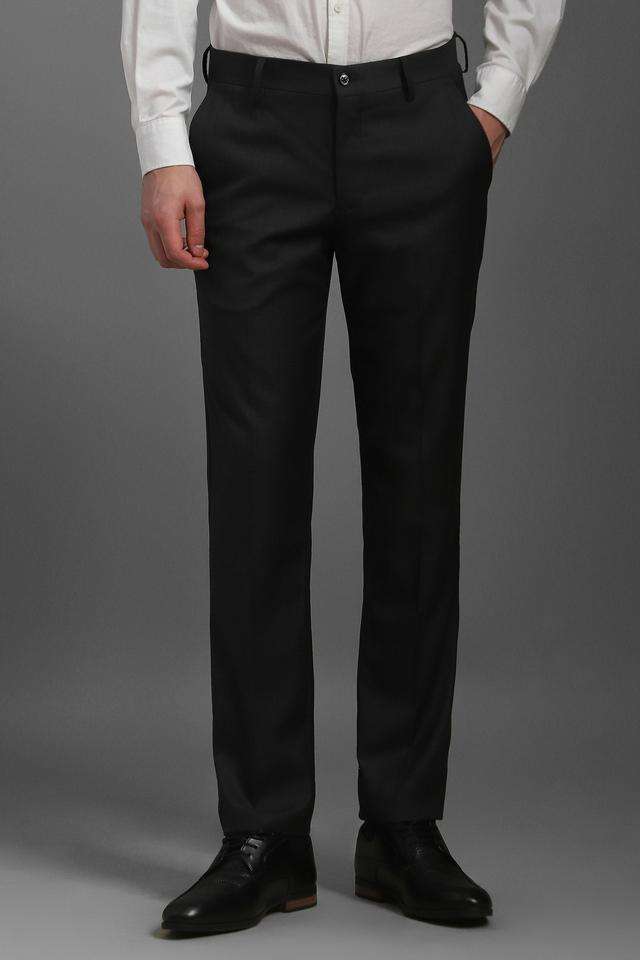 Textured-Blended-Fabric-Slim-Fit-Men-s-Formal-Wear-Trousers