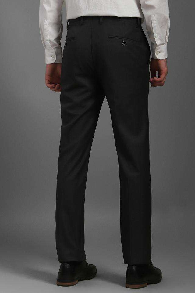 Textured-Blended-Fabric-Slim-Fit-Men-s-Formal-Wear-Trousers