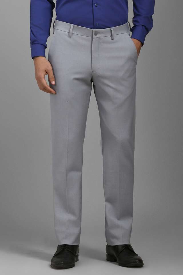 Textured-Blended-Fabric-Slim-Fit-Men-s-Formal-Wear-Trousers