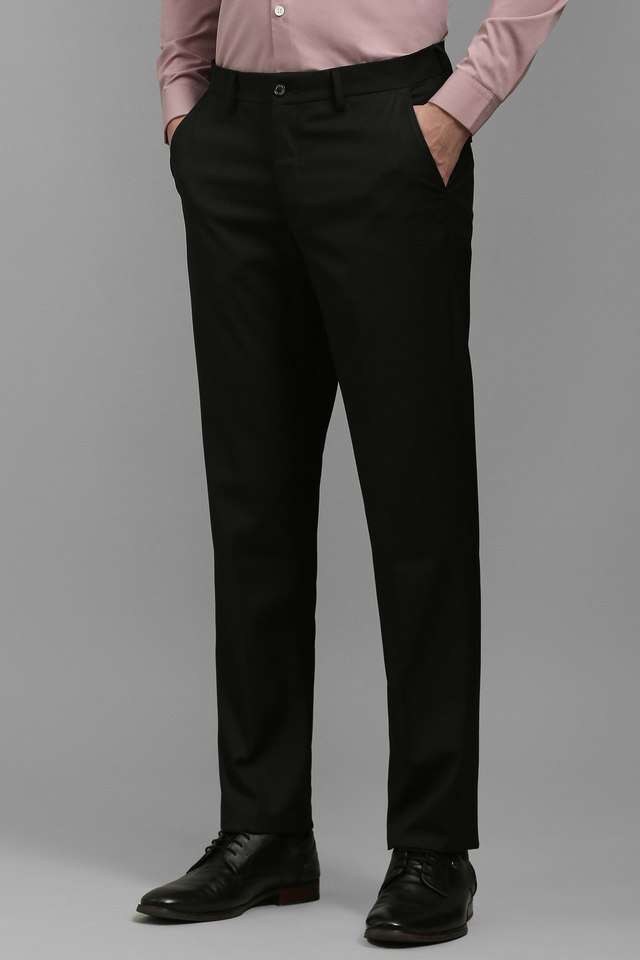 Textured-Blended-Fabric-Slim-Fit-Men-s-Formal-Wear-Trousers