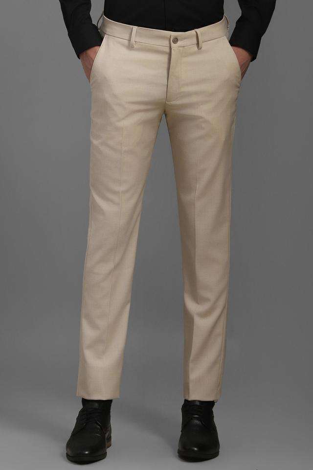 Textured-Blended-Fabric-Slim-Fit-Men-s-Formal-Wear-Trousers