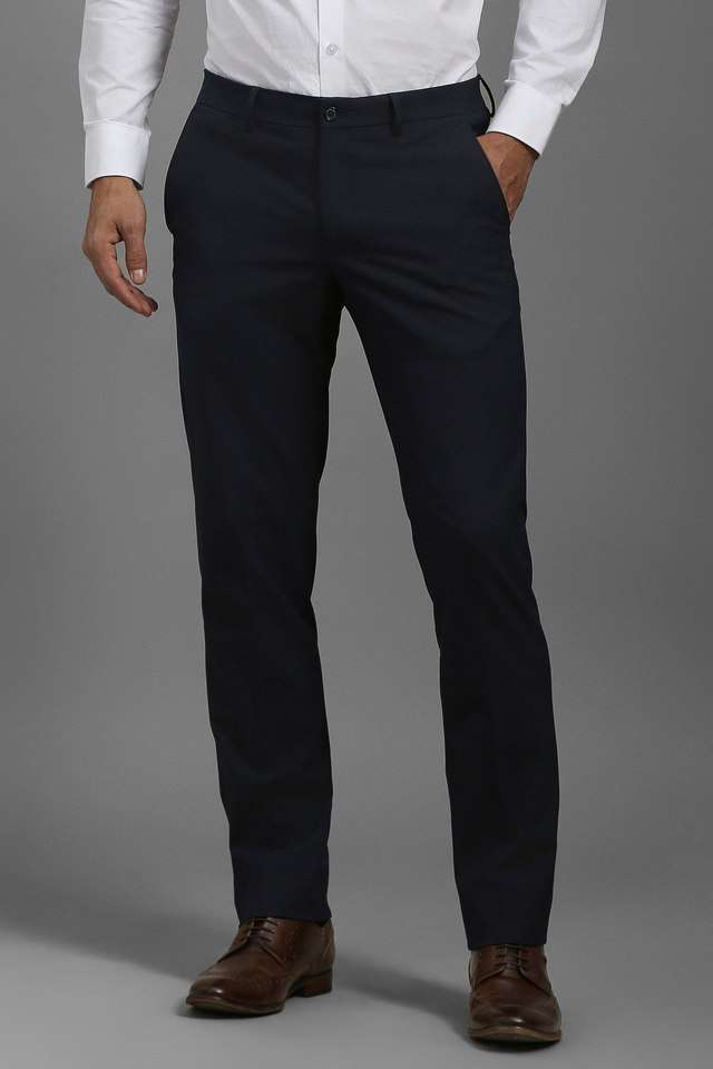 Textured-Blended-Fabric-Slim-Fit-Men-s-Formal-Wear-Trousers