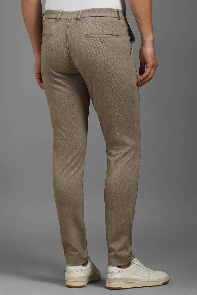 Textured-Blended-Fabric-Tapered-Fit-Men-s-Formal-Wear-Trousers