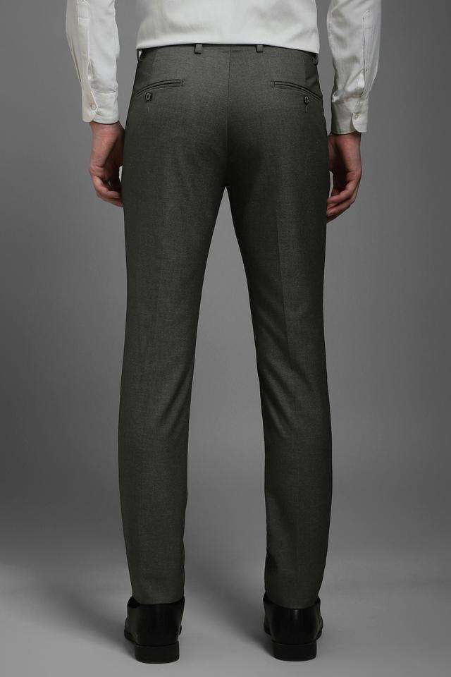 Textured-Polyester-Tapered-Fit-Men-s-Formal-Wear-Trousers
