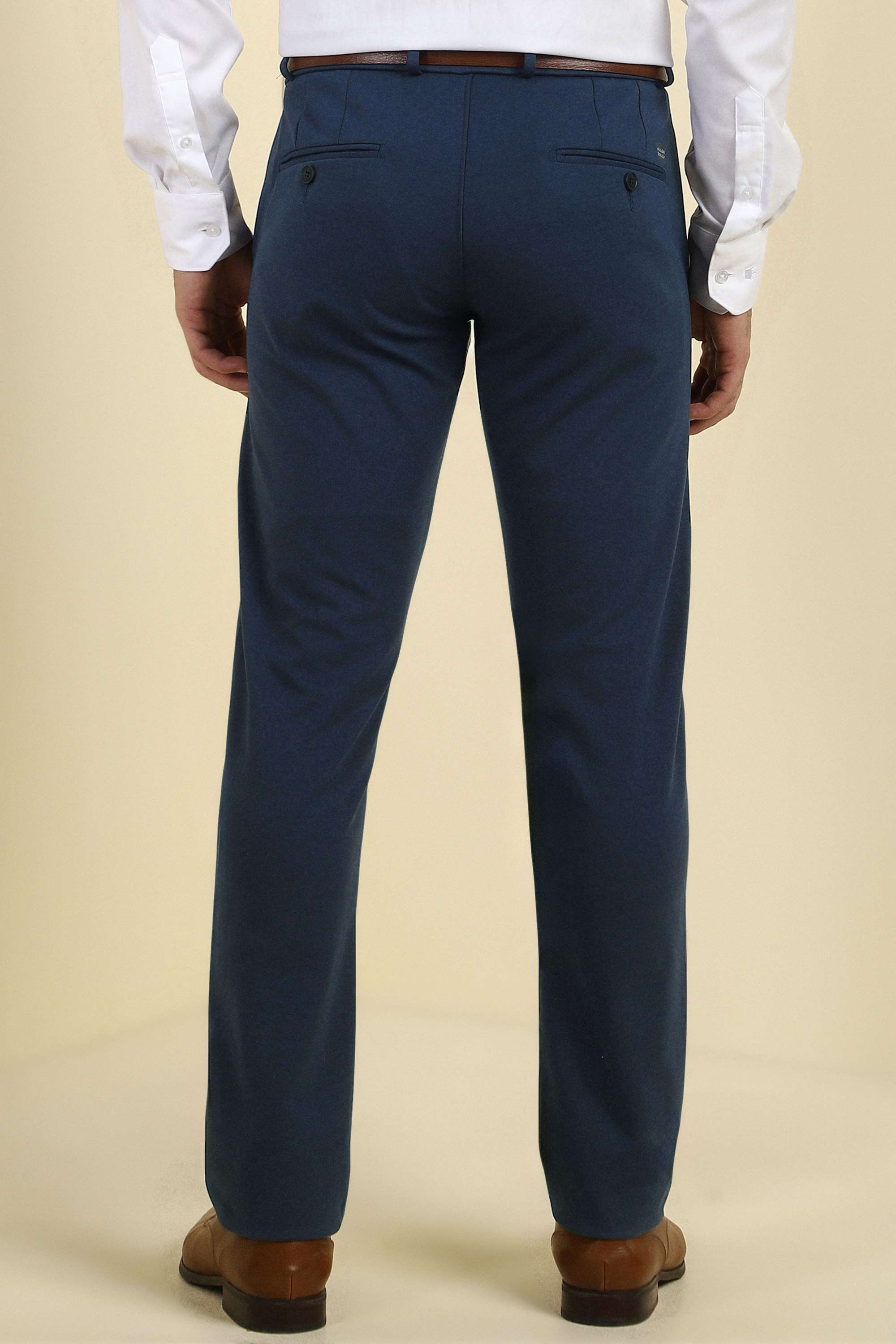 Textured-Polyester-Cotton-Slim-Fit-Men-s-Trousers