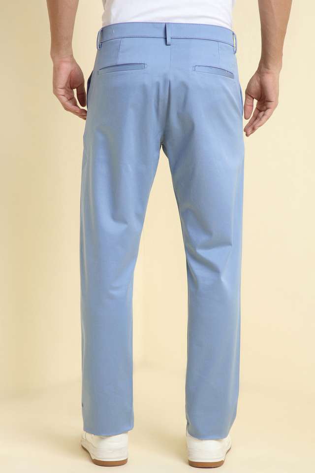 Solid-Cotton-Blend-Regular-Fit-Men-s-Formal-Trousers