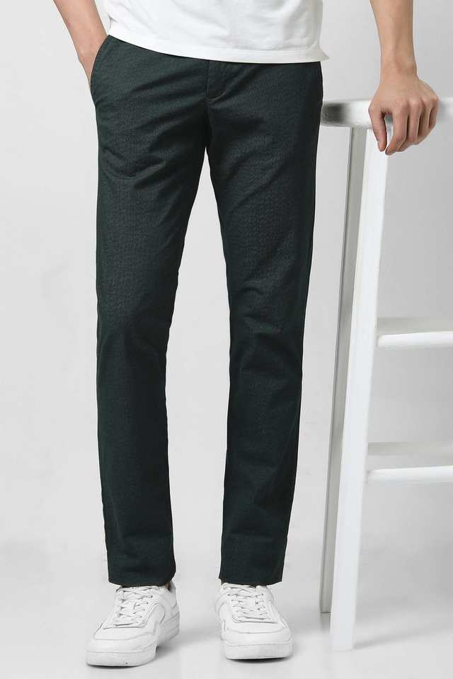 Printed-Cotton-Blend-Slim-Fit-Men-s-Casual-Trousers