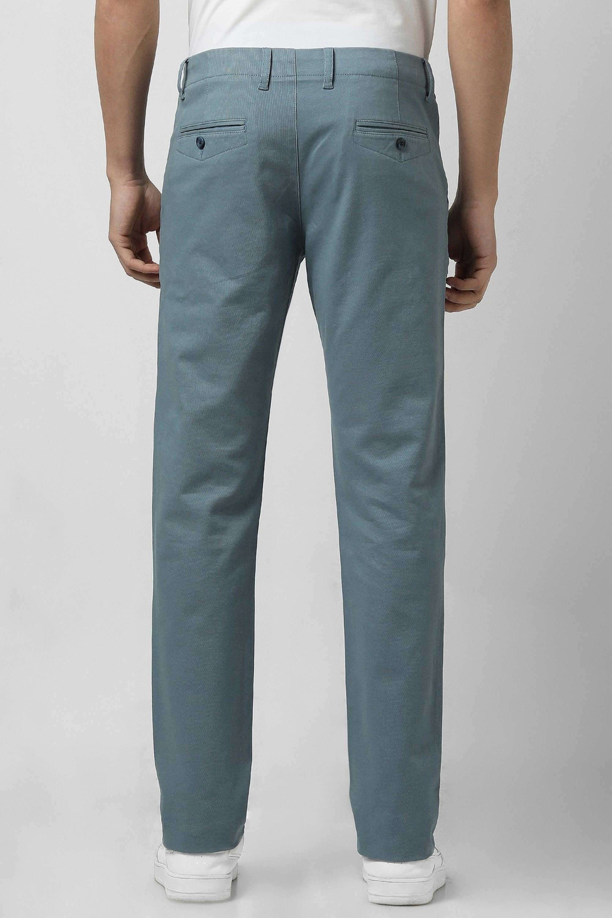 Solid-Blended-Fabric-Round-Neck-Men-s-T-Shirt