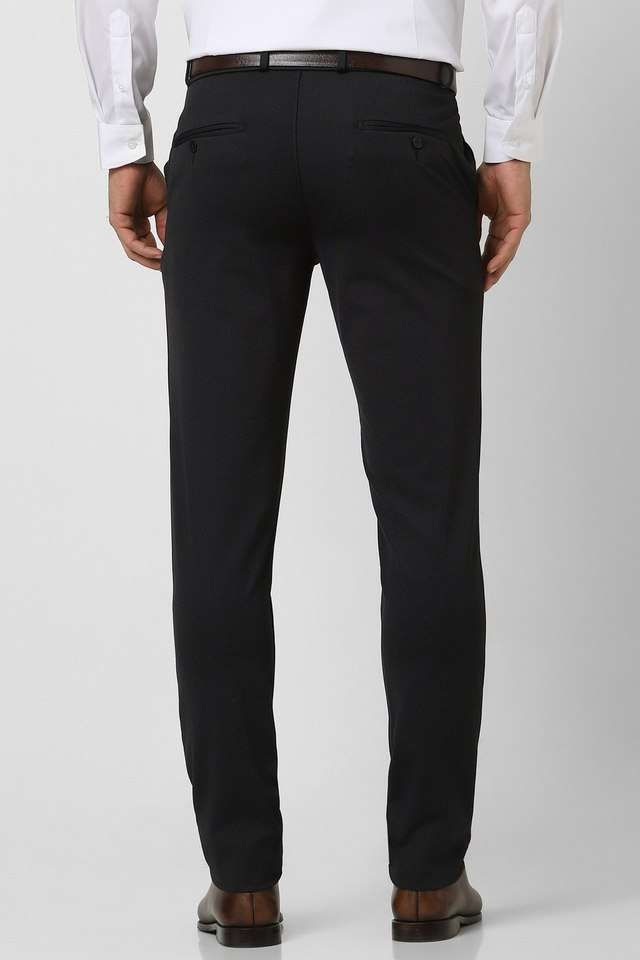 Textured-Blended-Fabric-Super-Slim-Fit-Men-s-Formal-Wear-Trousers