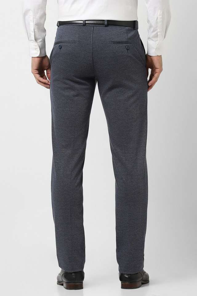 Textured-Blended-Fabric-Super-Slim-Fit-Men-s-Formal-Wear-Trousers