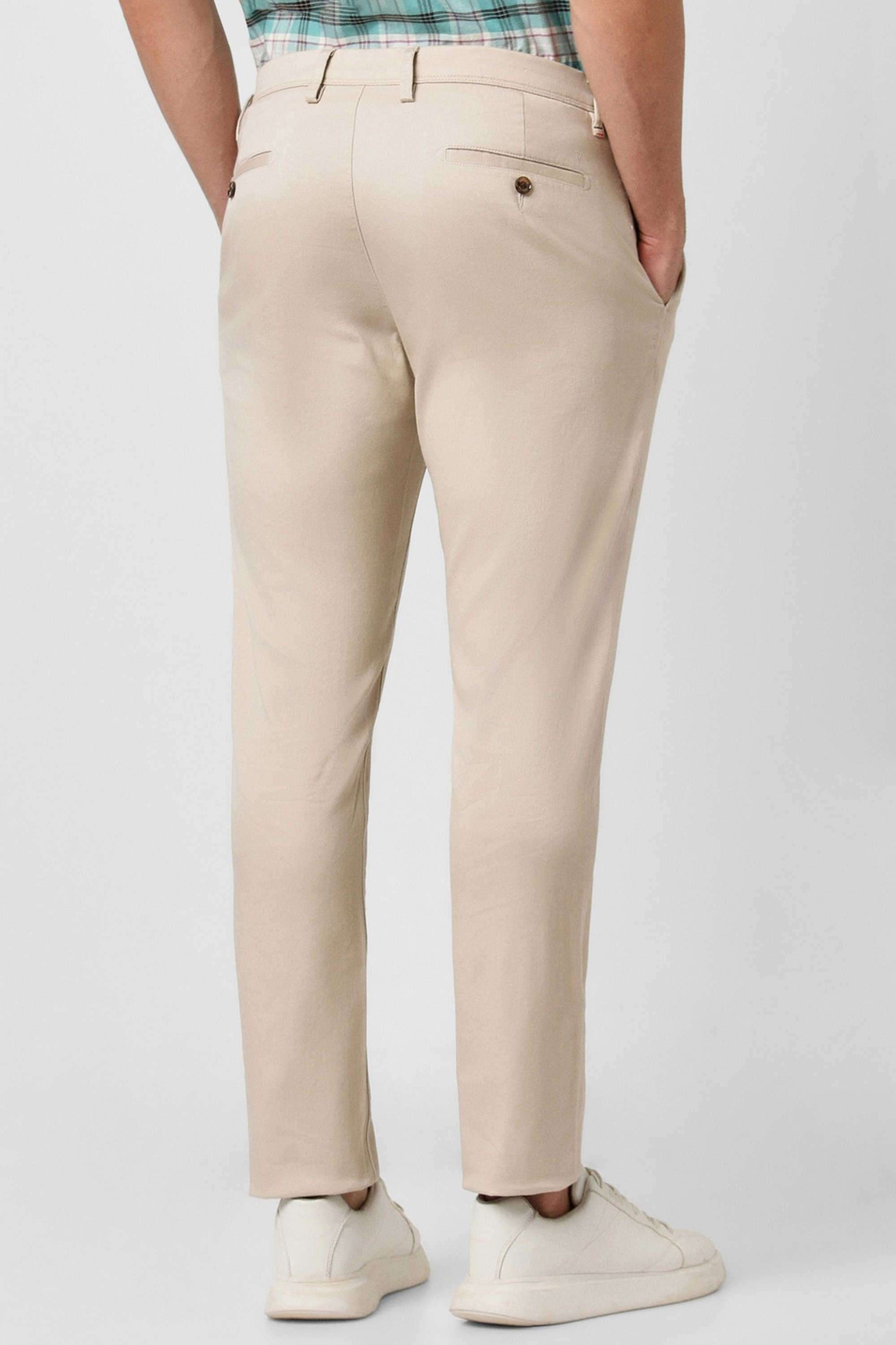 Solid-Blended-Fabric-Round-Neck-Men-s-T-Shirt