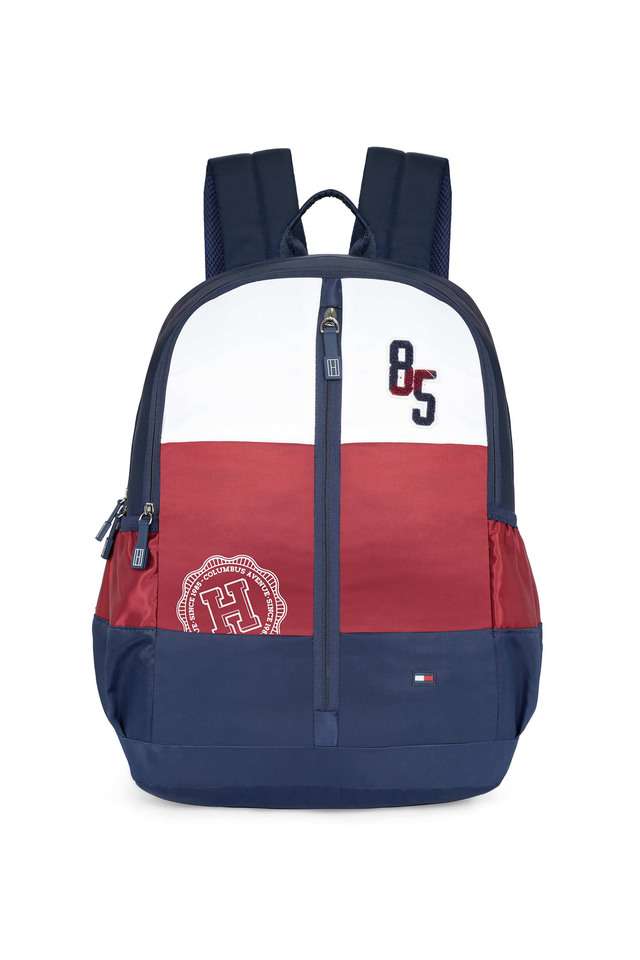 Zipper-Polyester-Unisex-Backpack