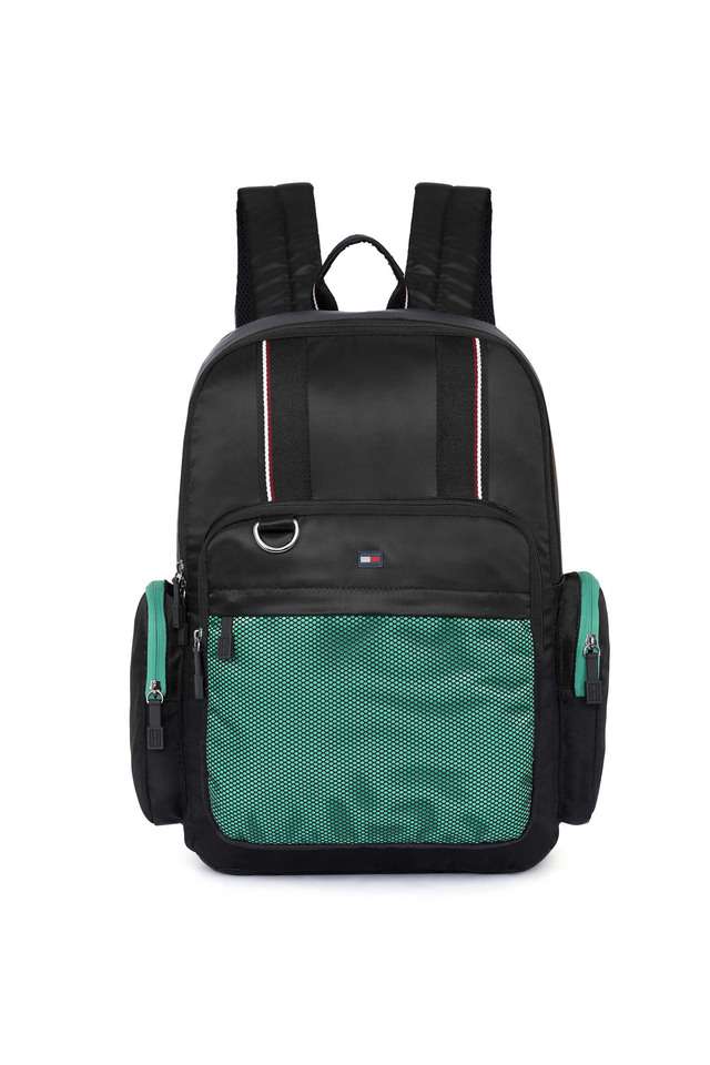 Zipper-Polyester-Unisex-Backpack