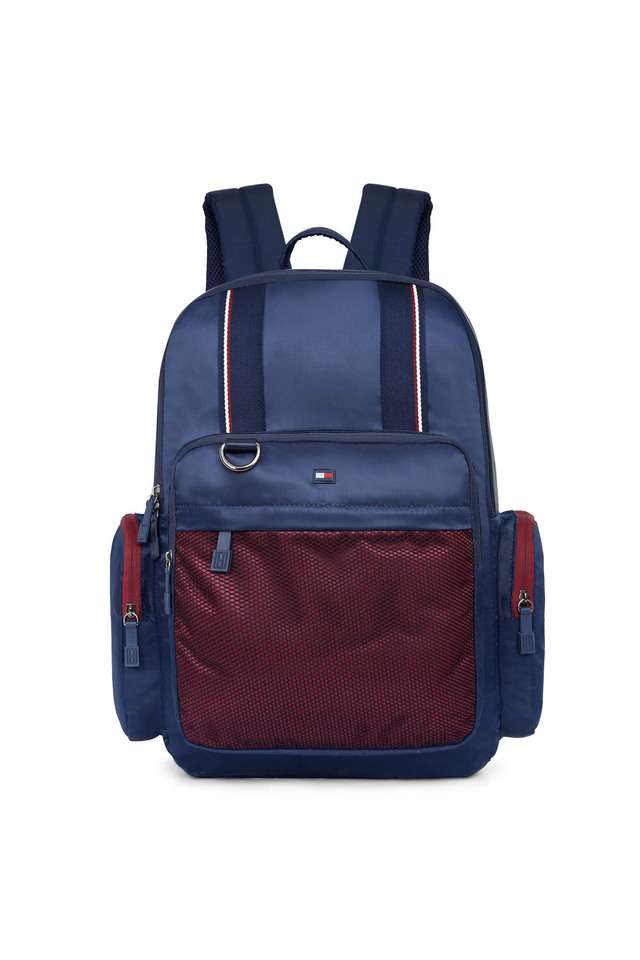 Zipper-Polyester-Unisex-Backpack
