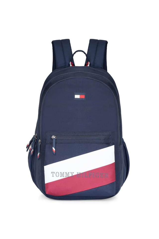 Zipper-Polyester-Unisex-Backpack