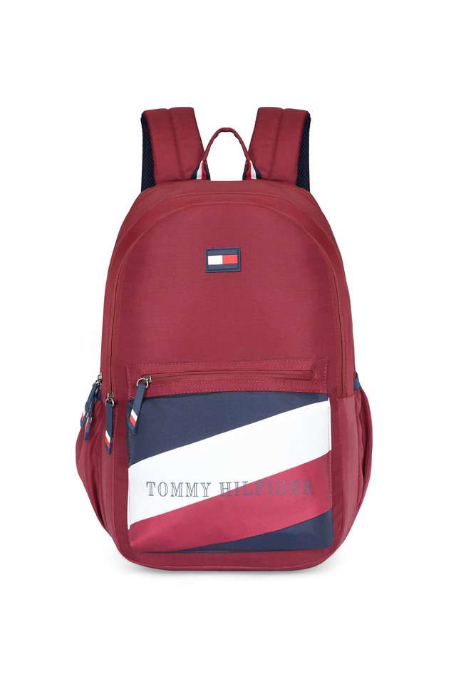 Zipper-Polyester-Unisex-Backpack