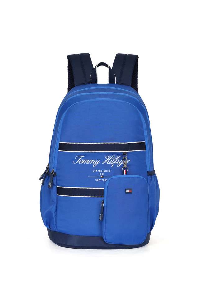 Zipper-Polyester-Unisex-Backpack