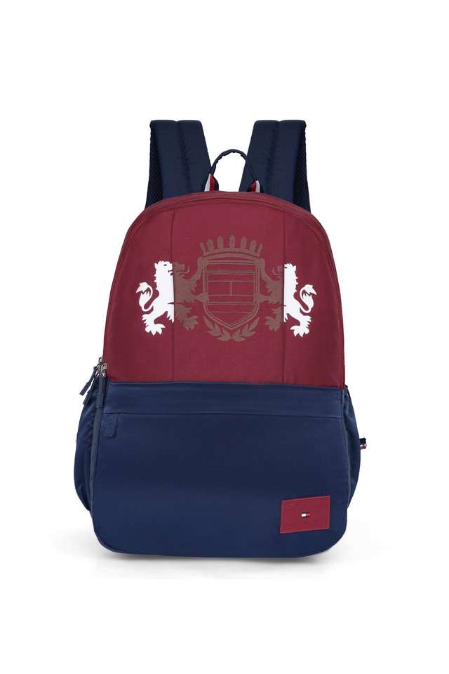 Zipper-Polyester-Unisex-Backpack