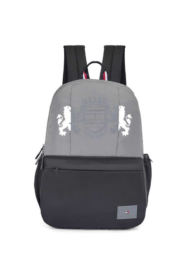 Zipper-Polyester-Unisex-Backpack