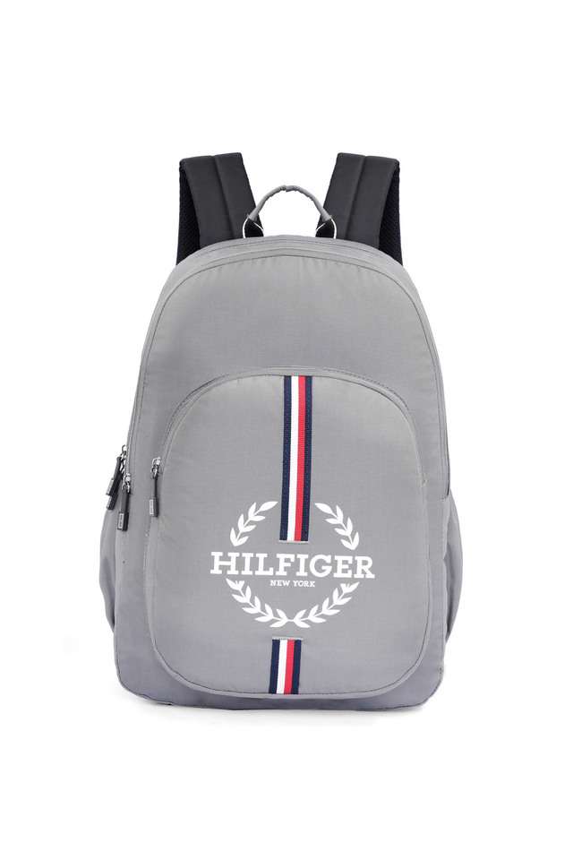 Zipper-Polyester-Unisex-Backpack