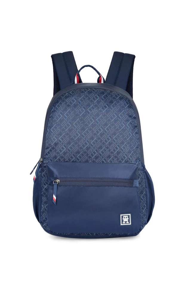 Zipper-Polyester-Unisex-Backpack