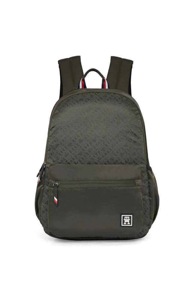Zipper-Polyester-Unisex-Backpack