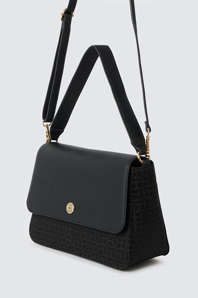 PU-Snap-Closure-Women-s-Sling-Bag