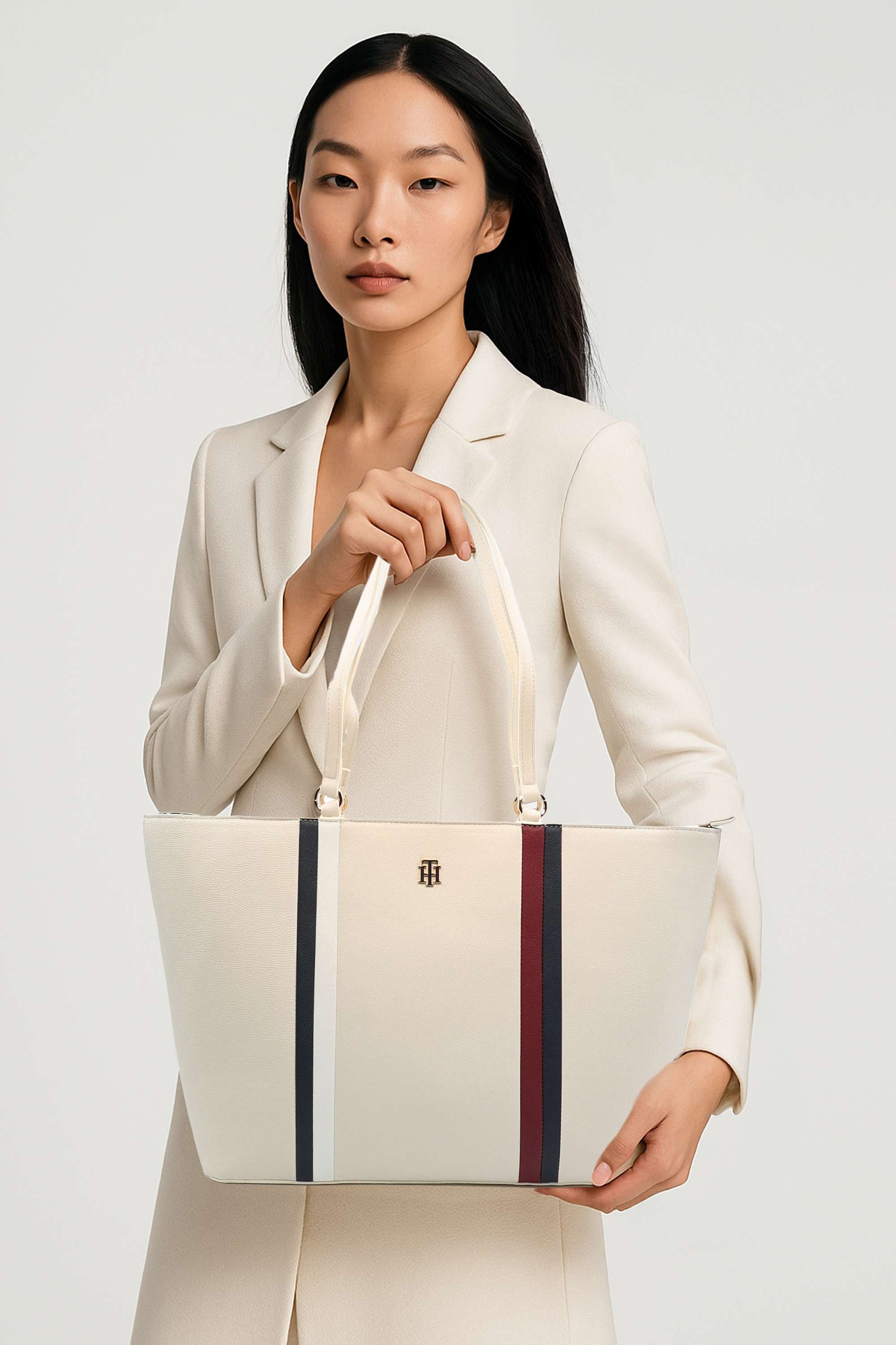 Zipper-Wendy-Ii-PVC-Women-Casual-Wear-Tote-Bag