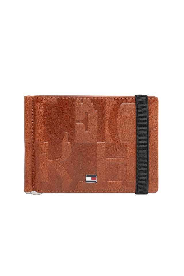 Genuine-Leather-Men-s-Casual-Wear-Horizontal-Money-Clip-RIFD-Wallet