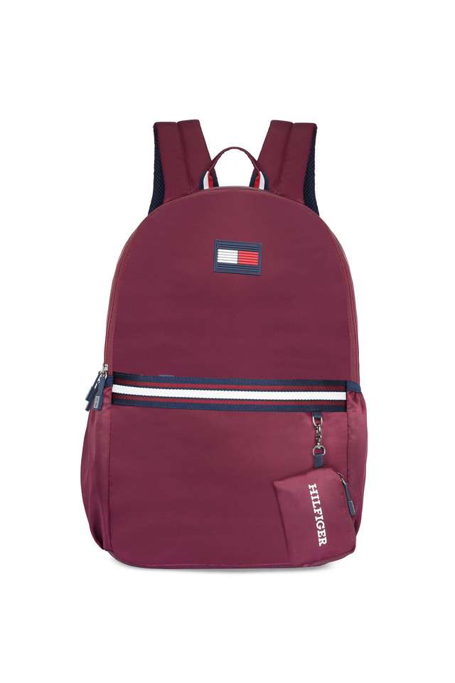 Zipper-Polyester-Unisex-Backpack