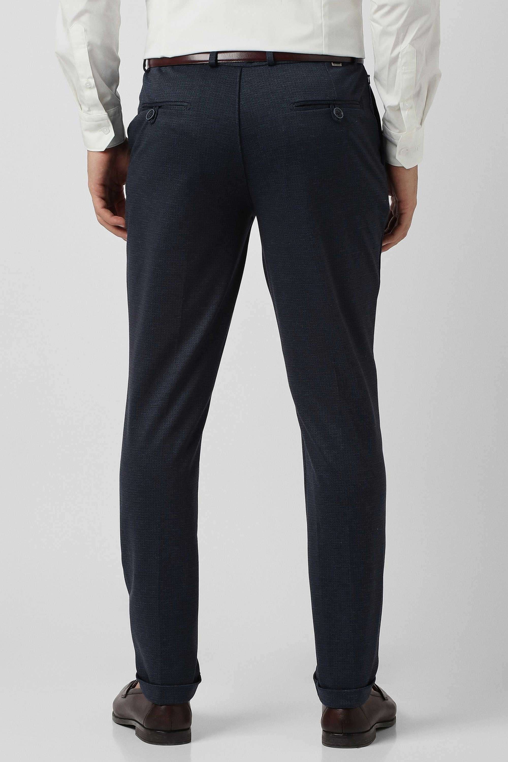 Solid-Blended-Fabric-Round-Neck-Men-s-T-Shirt