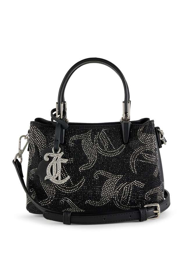 Embellished-PU-Zipper-Closure-Women-s-Satchel-Bag