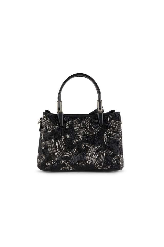 Embellished-PU-Zipper-Closure-Women-s-Satchel-Bag