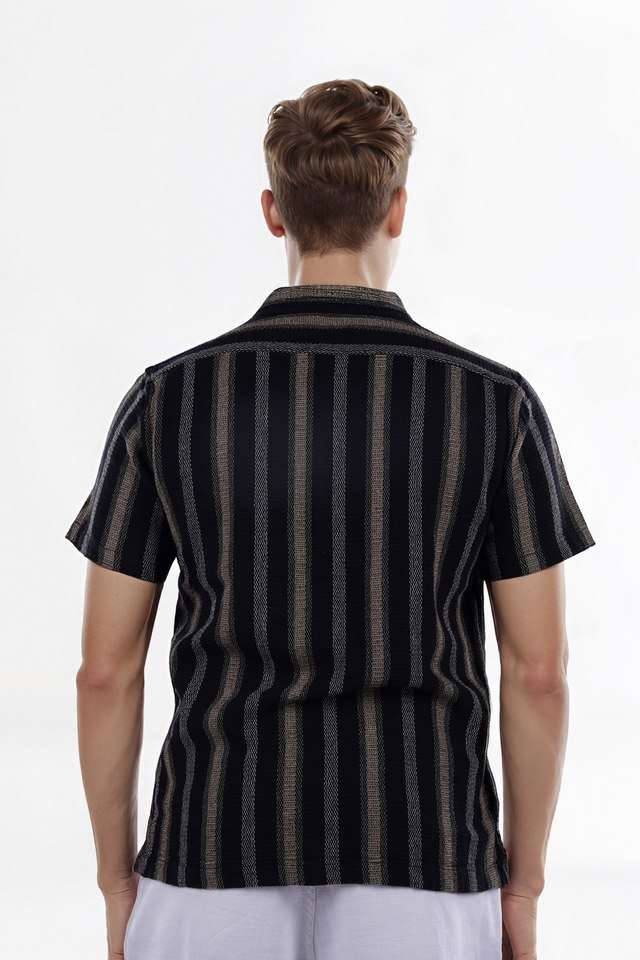 Solid-Cotton-Regular-Fit-Men-s-Casual-Wear-Shirt