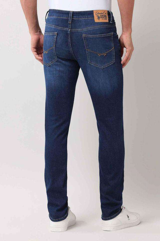 Light-Wash-Cotton-Tapered-Fit-Men-s-Jeans
