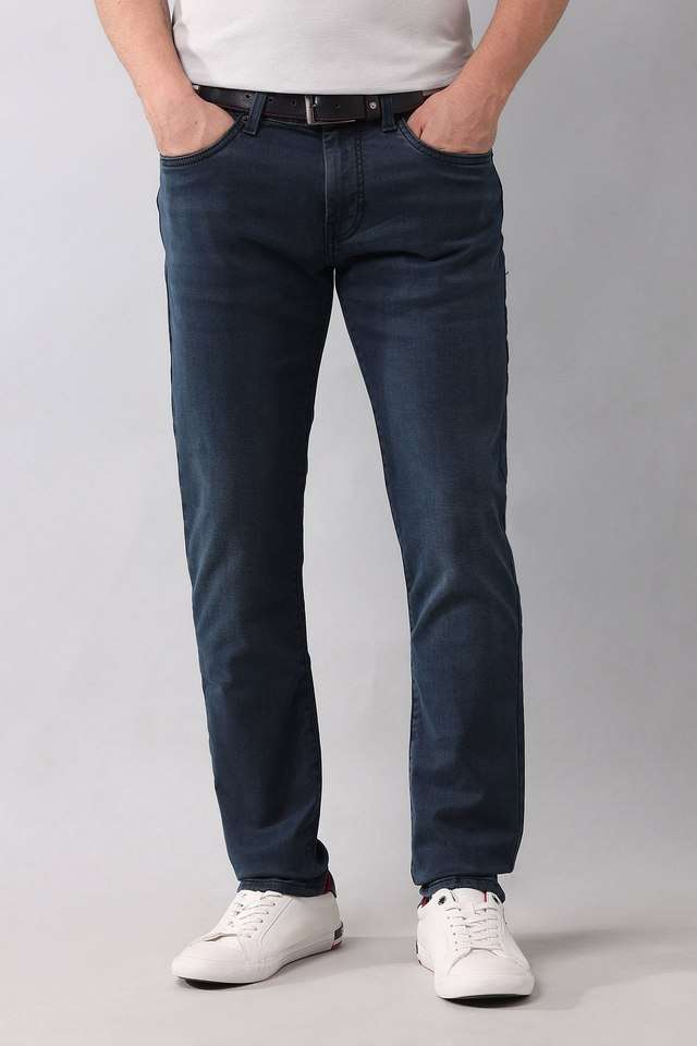 Light-Wash-Cotton-Tapered-Fit-Men-s-Jeans