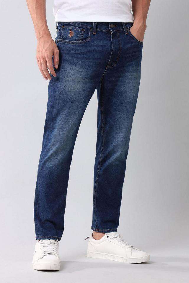Light-Wash-Cotton-Regular-Fit-Men-s-Jeans