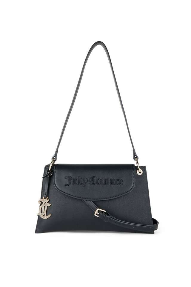 Textured-PU-Flap-Closure-Women-s-Shoulder-Bag