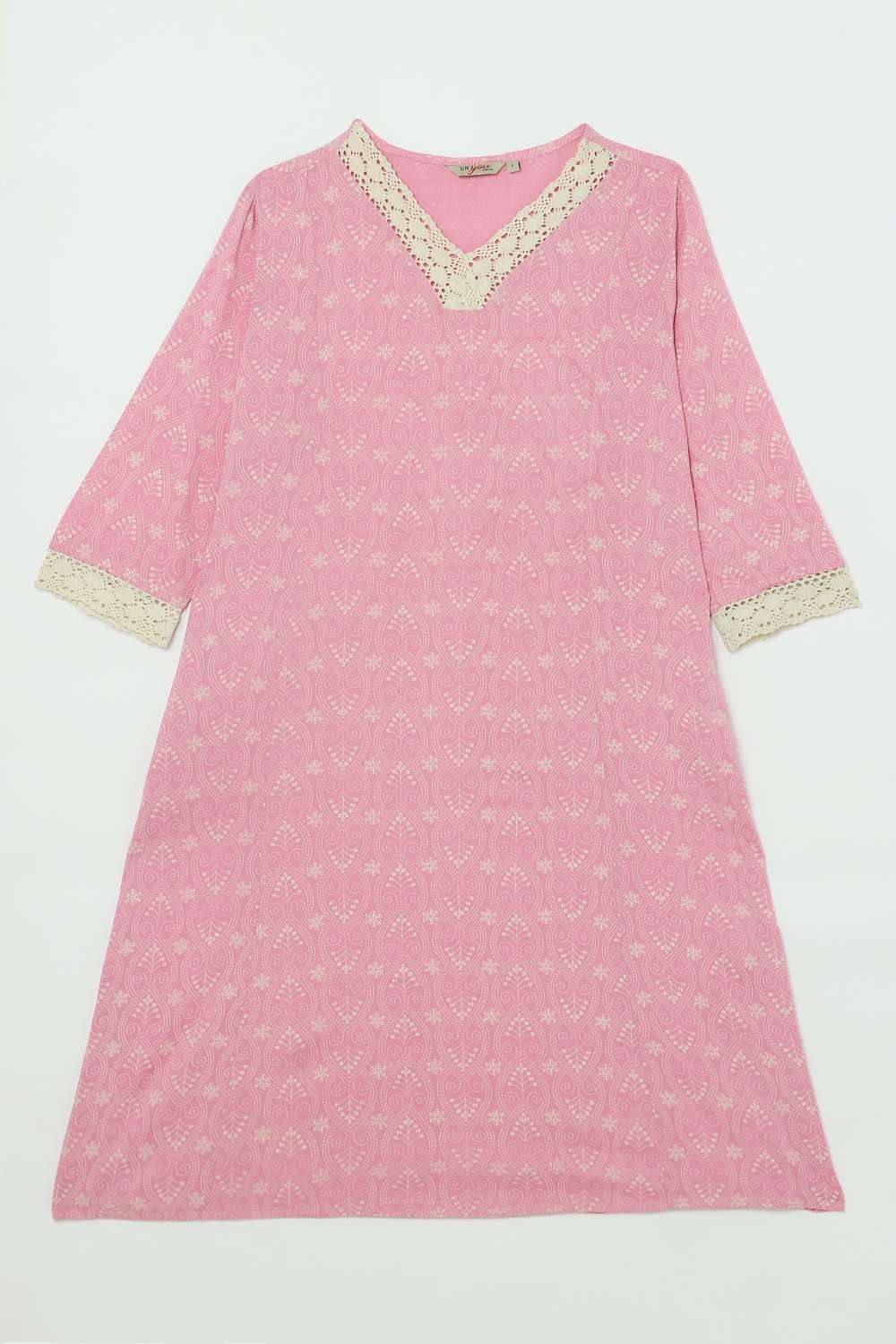 Printed-Blended-Regular-Fit-Women-s-Kurta