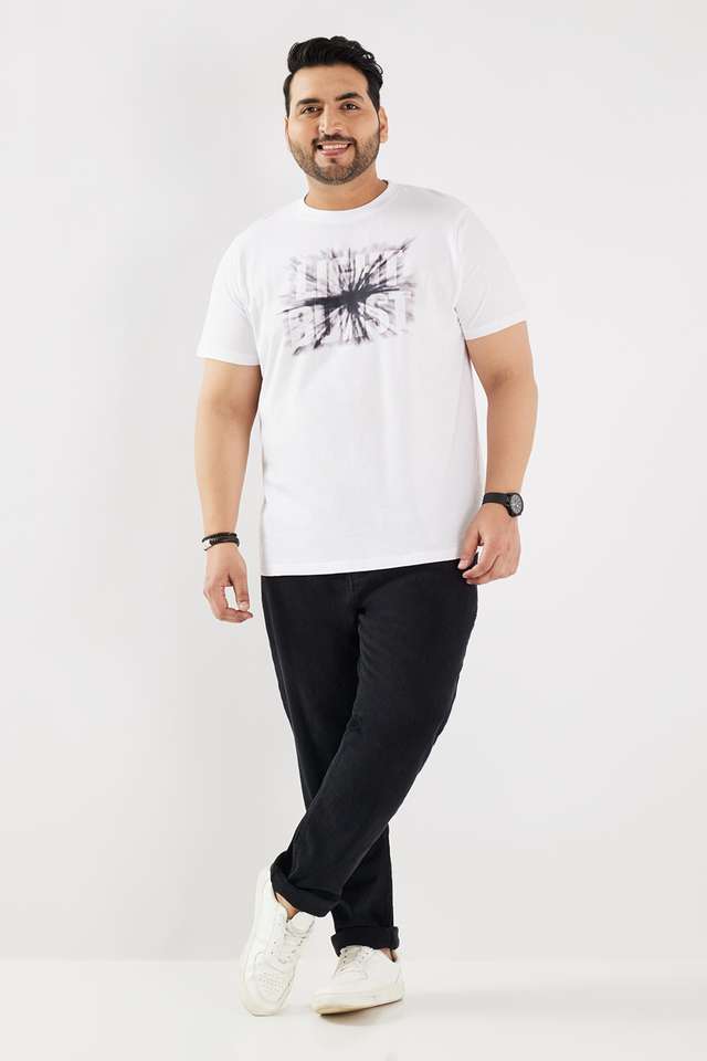 Plus-Size-Graphic-Print-Cotton-Round-Neck-Men-s-T-Shirt