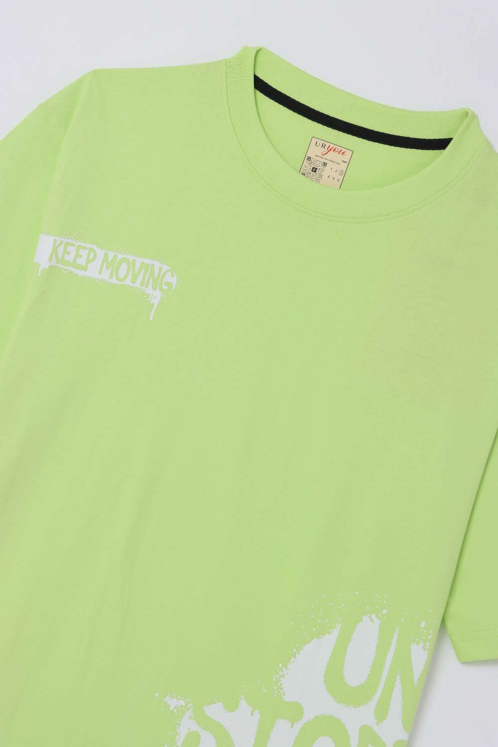 Solid-Blended-Fabric-Regular-Fit-Men-s-T-Shirt