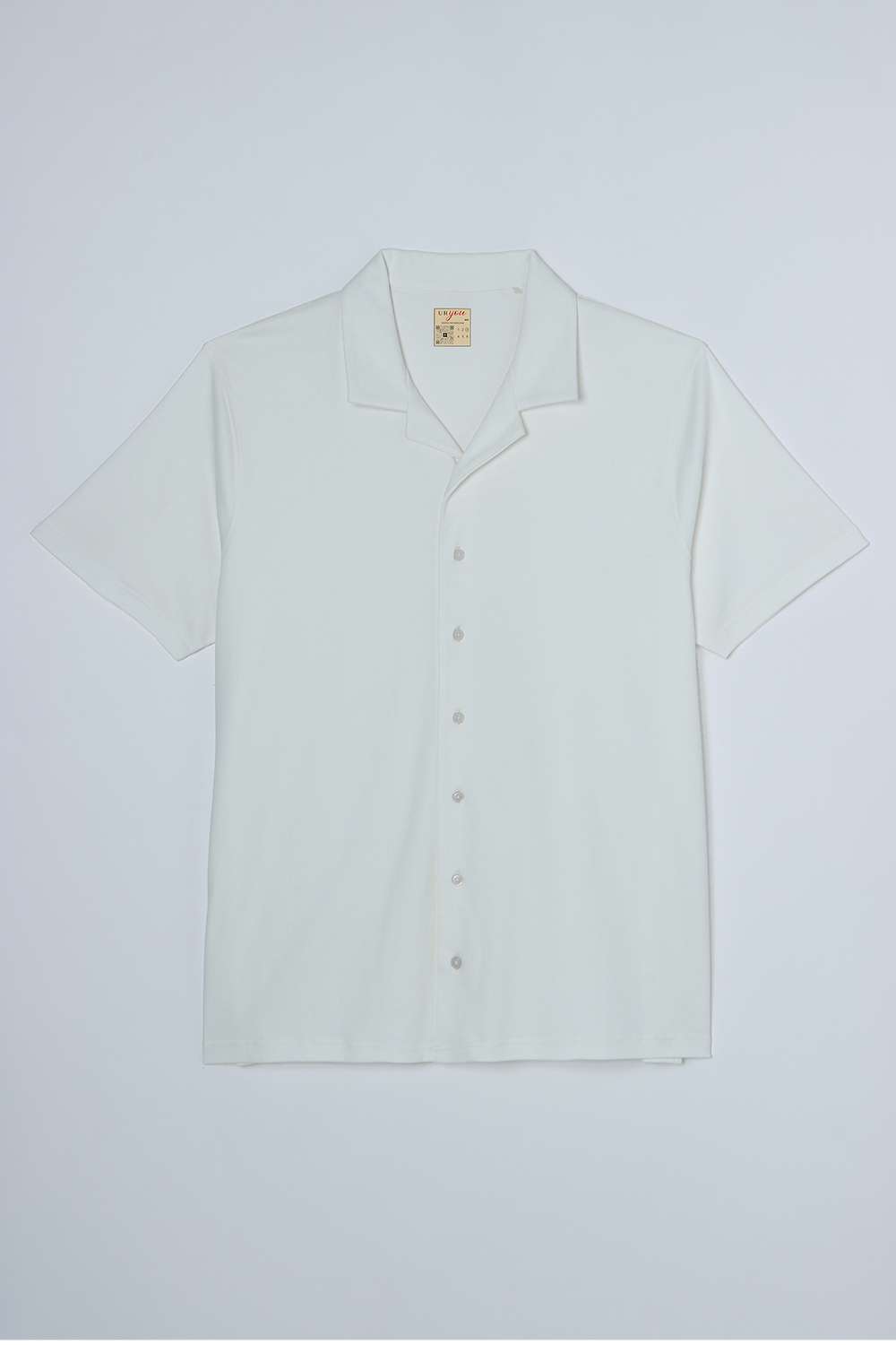 Plus-Size-Solid-Blended-Fabric-Regular-Fit-Men-s-Casual-Shirt