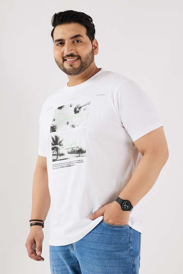 Plus-Size-Graphic-Print-Cotton-Round-Neck-Men-s-T-Shirt
