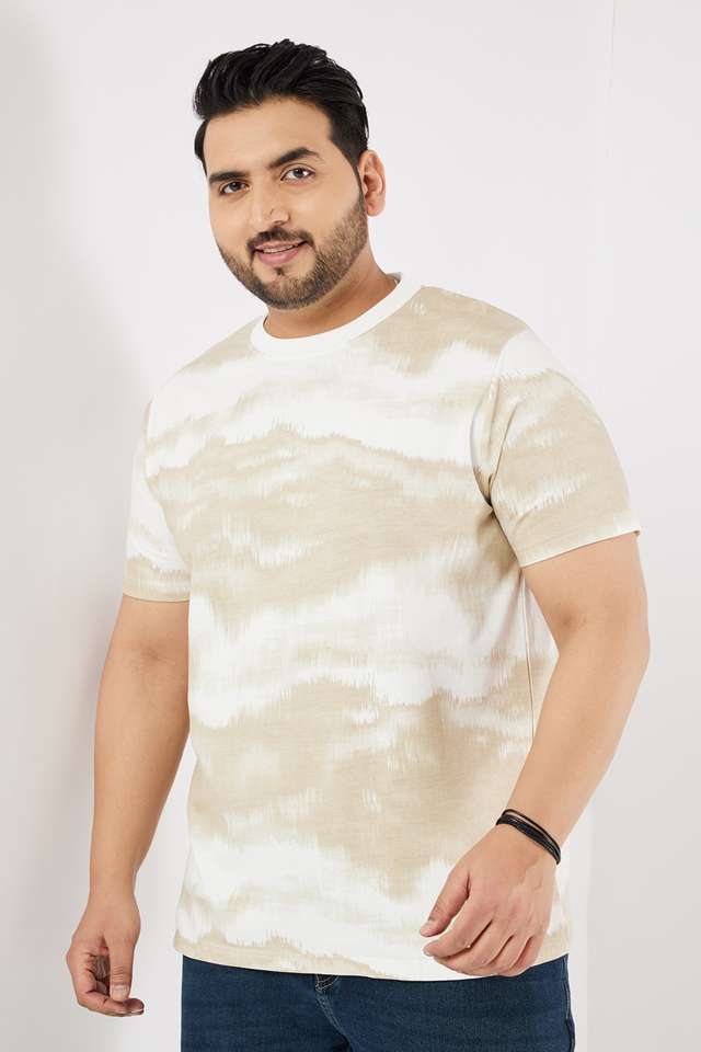 Plus-Size-Graphic-Print-Cotton-Round-Neck-Men-s-T-Shirt