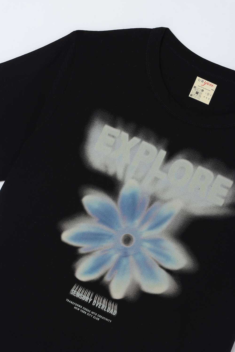 Plus-Size-Printed-Blended-Fabric-Round-Neck-Men-s-T-Shirt