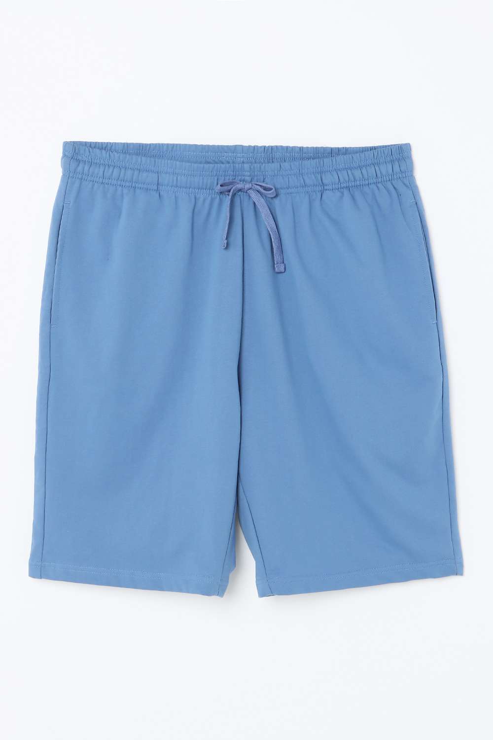 Solid-Blended-Fabric-Regular-Fit-Regular-Fit-Full-Length-Men-Shorts